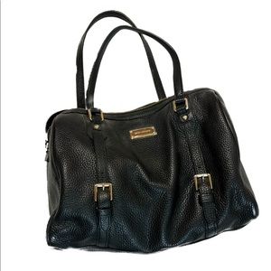 Michael Kors black shoulder bag and wallet